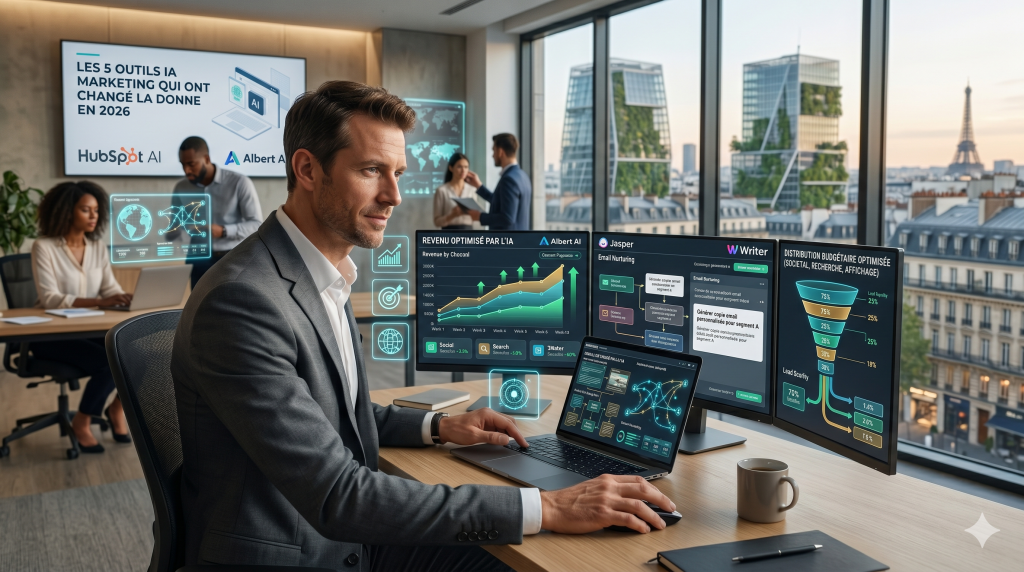 5 outils IA marketing qui ont changé la donne en 2026