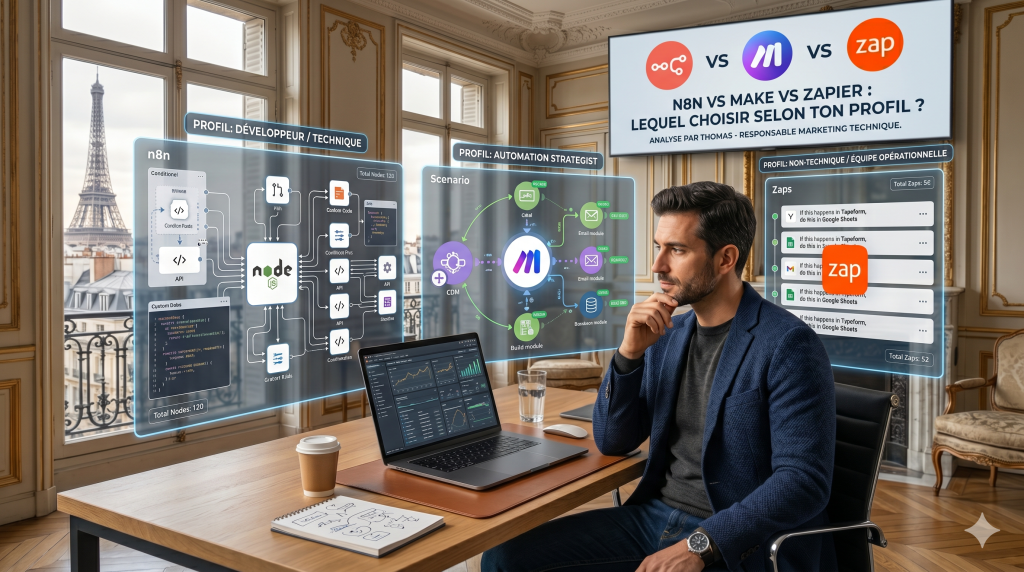 n8n vs Make vs Zapier